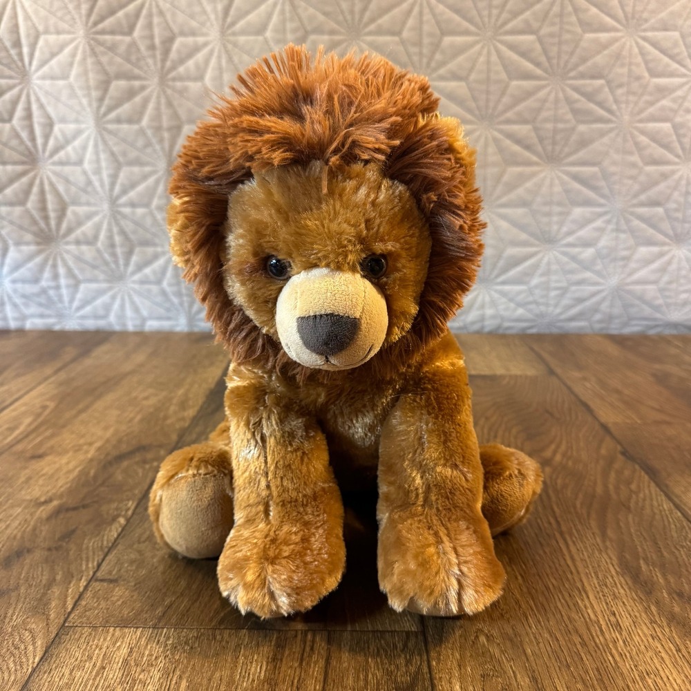 Build A Bear Lion Plush Kids Way Of Lights Brown 2022 Safari Zoo Wild Animal Toy